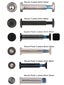 Tour Roller Hockey Wheel Axles