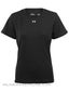 UA Tech Perf Shirt Wms Black XS