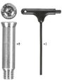Luigino Perfect Axle Kit 8mm Axles + Tool