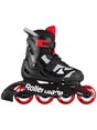 Rollerblade Microblade Adjustable Skates - Black/Red