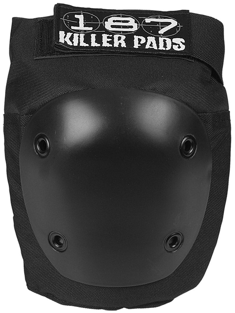 Protections Genoux 187 Killer Pads Pro Derby - Noir, Pour Roller Derby Adulte