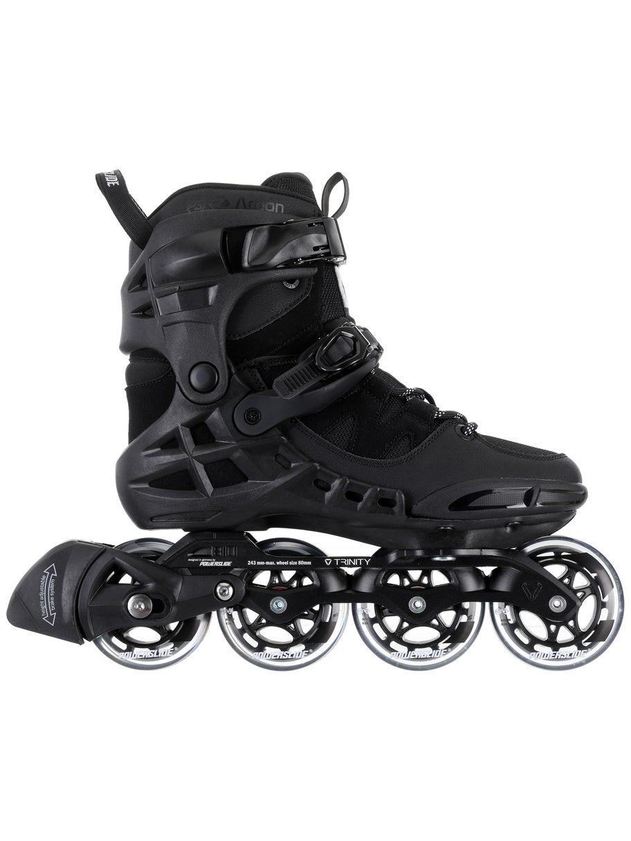 Powerslide Phuzion Argon 80 Men's Skate Black Inline Warehouse