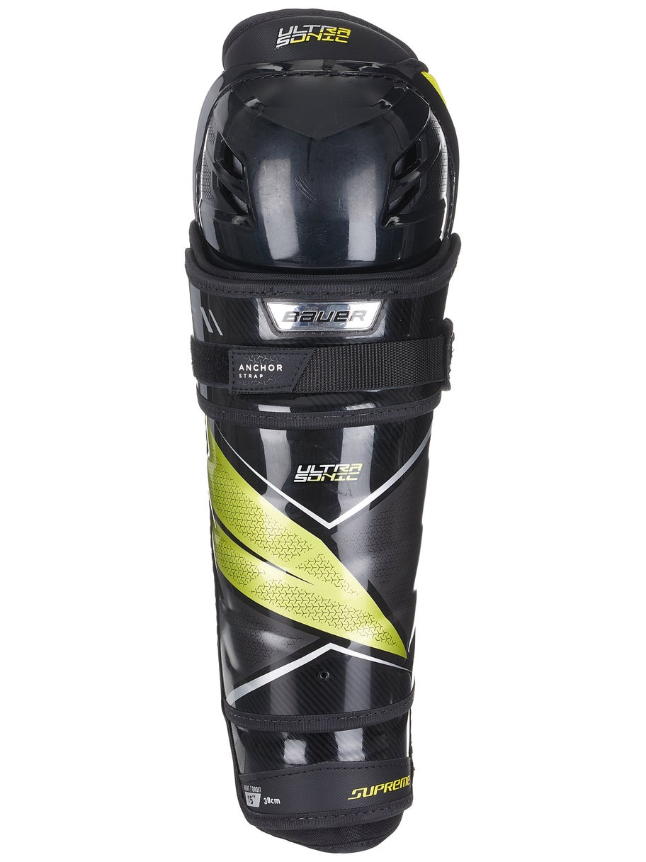 Bauer Supreme Ultrasonic Hockey Shin Guards Inline Warehouse