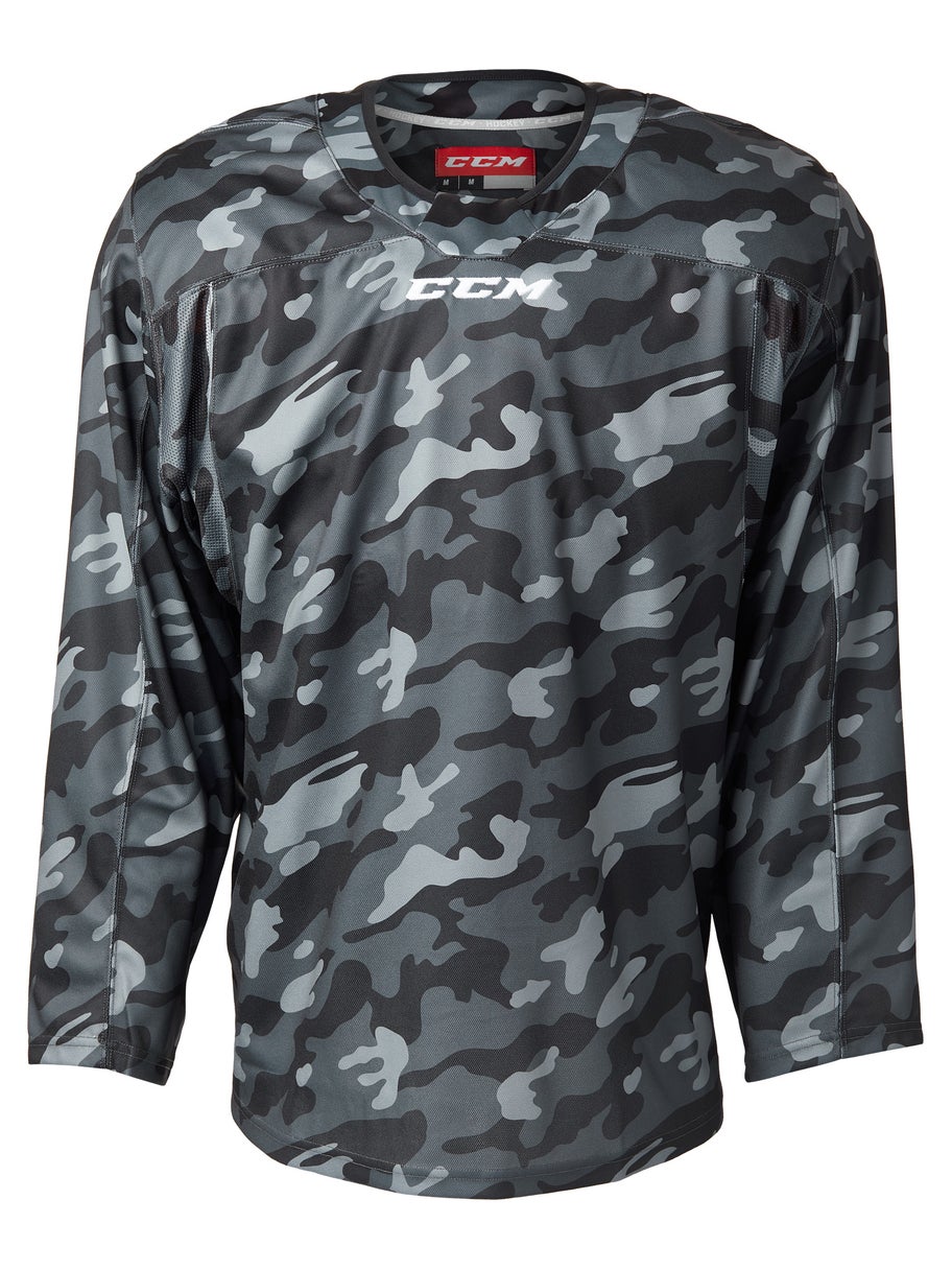 CCM 8000 Hockey Jersey Camo Grey Ice Warehouse