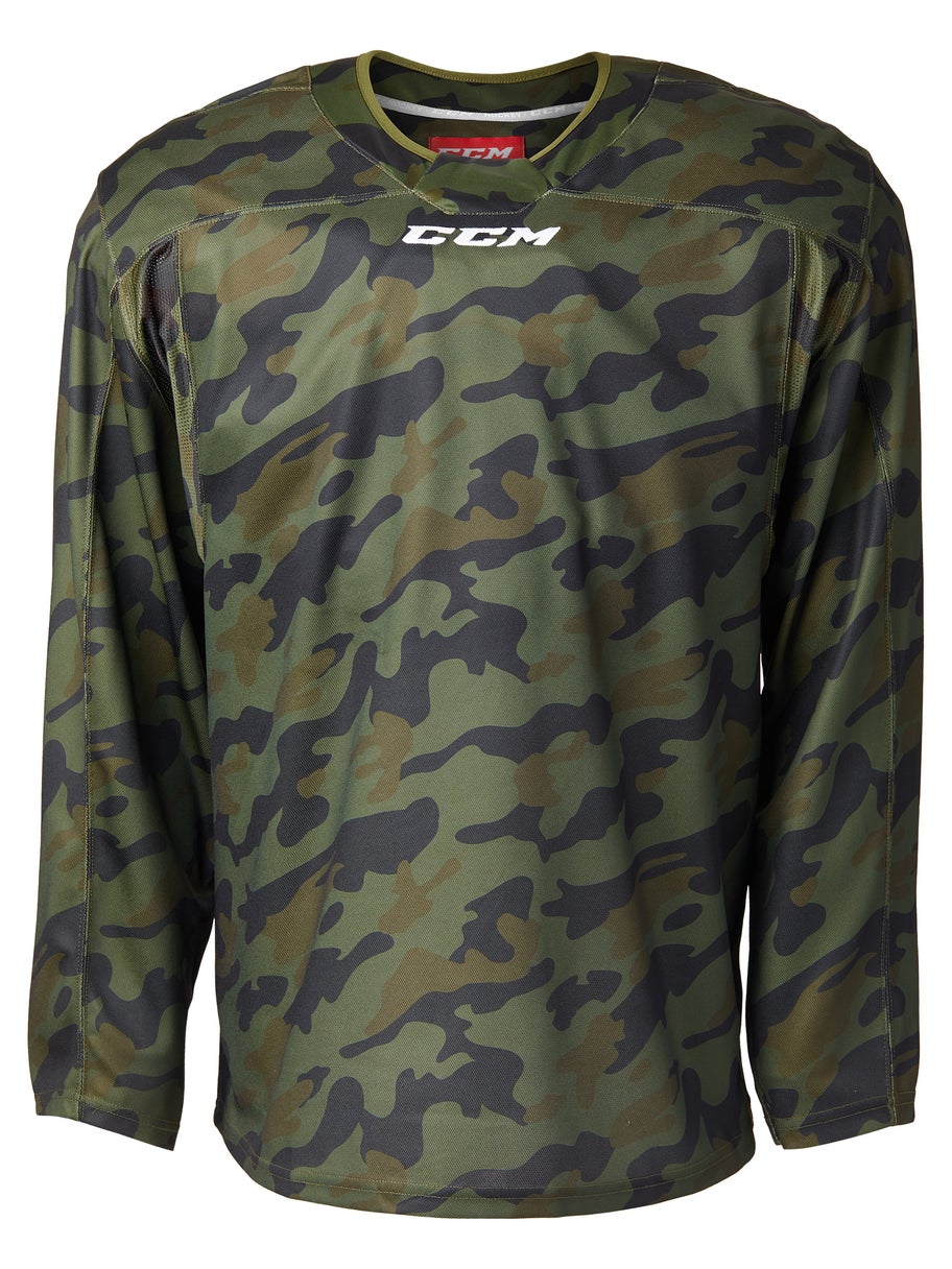 CCM 8000 Hockey Jersey Camo Green Ice Warehouse