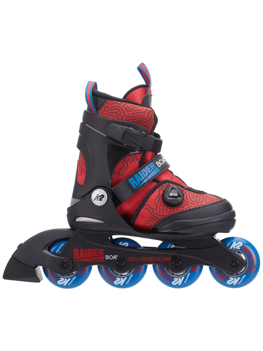 Roller Blades K2 Raider Pro Junior Boys Adjustable Inline Skates