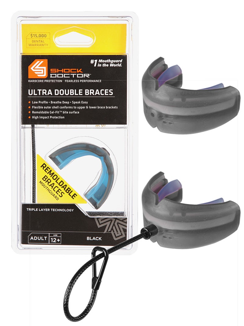 Shock Doctor Ultra Double Braces Mouthguard Inline Warehouse