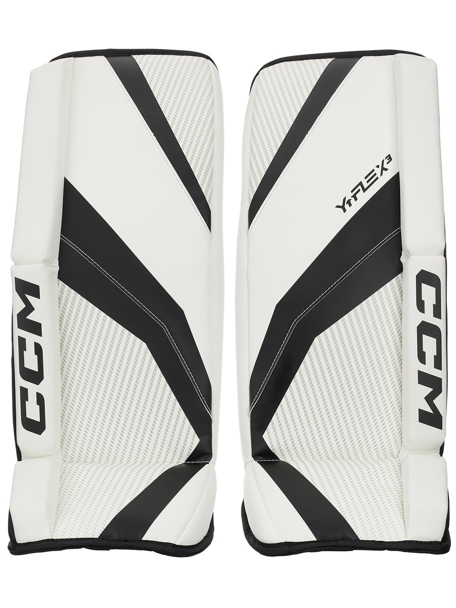 CCM YFlex 3 Goalie Pad Youth - Protège-tibias Flexibles Pour Gardien De But Junior