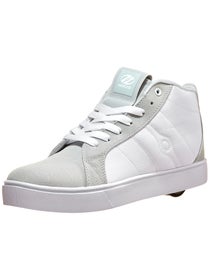 Heelys Racer Mid Shoes (HE101409) - Light Grey/White