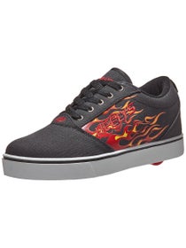 Heelys Pro 20 Print Shoes (HES10337) - Black/Red Flames