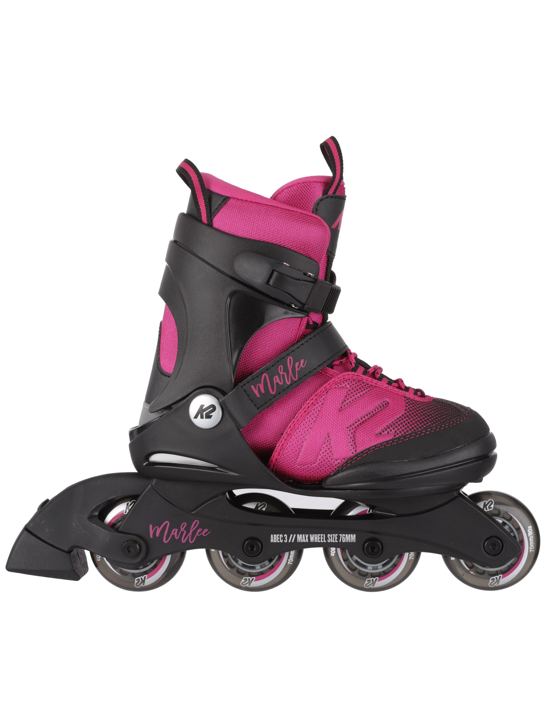 Size 1-5, NEW/Open Box K2 Marlee Pro Pack Girls Adjustable Inline Skates 