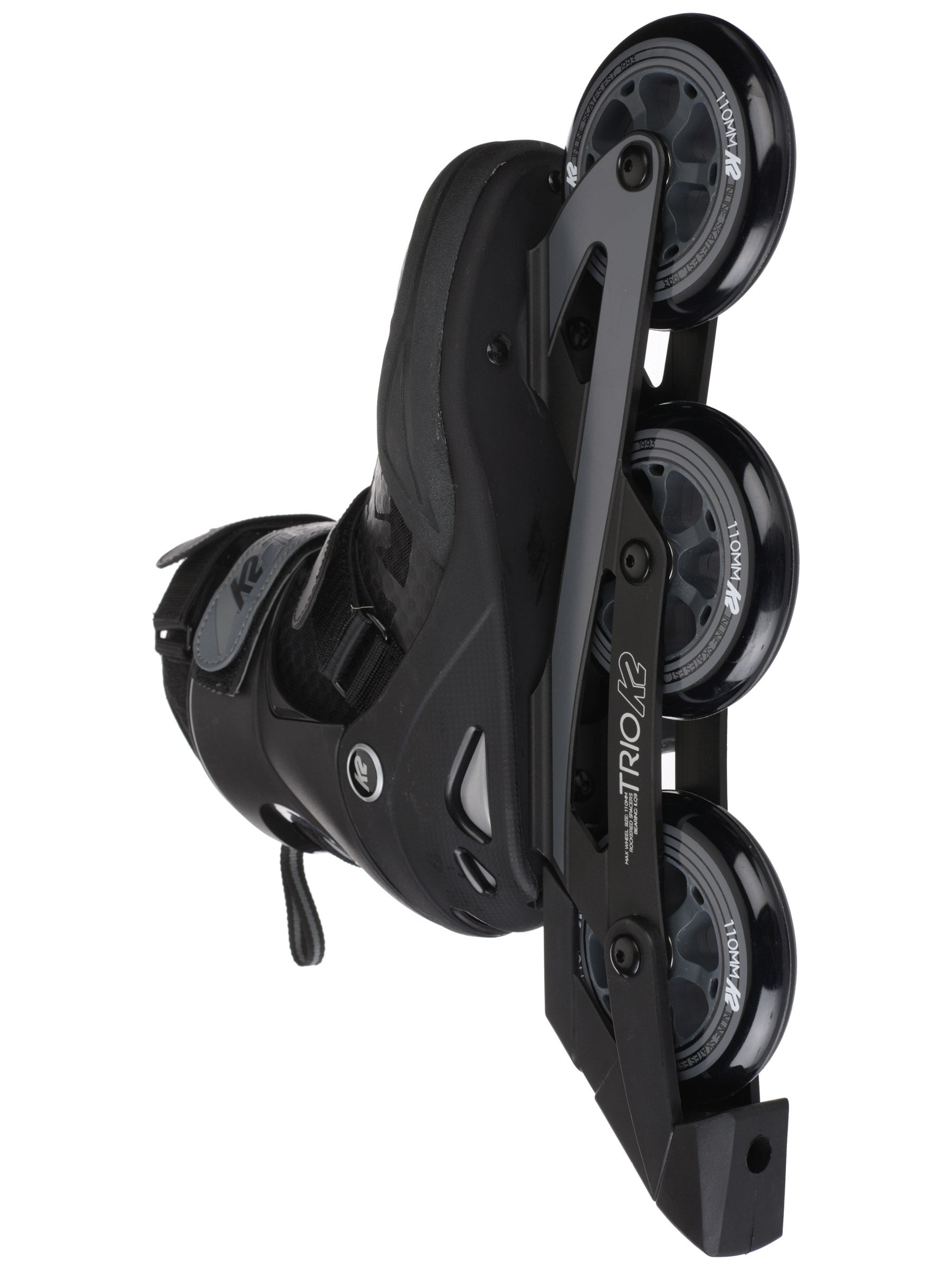 Toys & Games Bikes, Skates & RideOns Black/Gray 9.5 K2 Skate Trio 110 Inline Skates