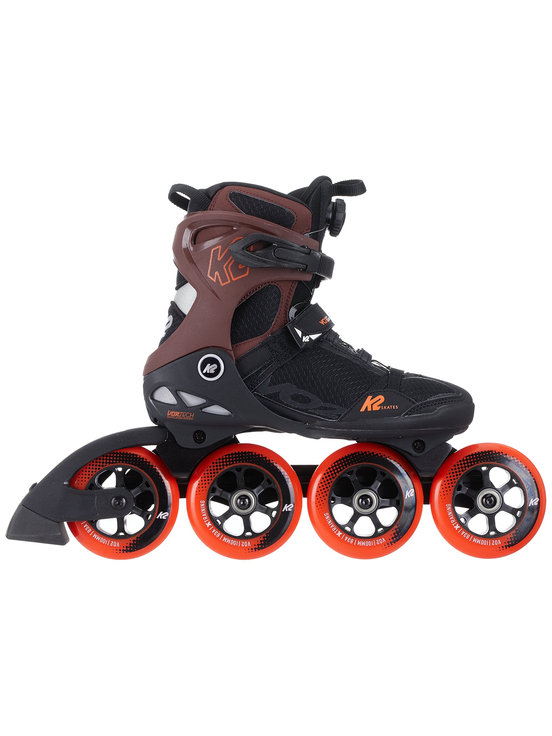 K2 VO2 S 100 Boa Inline Skates Inliner Men Roller Skating black red 30D0150 