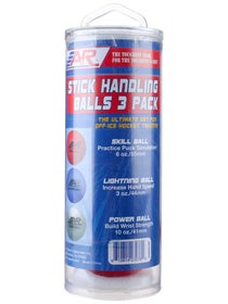 A&R Hockey 3 Pack Assorted Stick Handling Balls 