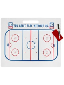 A&R Hockey Dry Erase Coaches Board - 16" x 22"