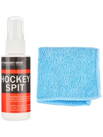 A&R Hockey Spit Anti Fog Cleaner Spray - 2 oz w/cloth