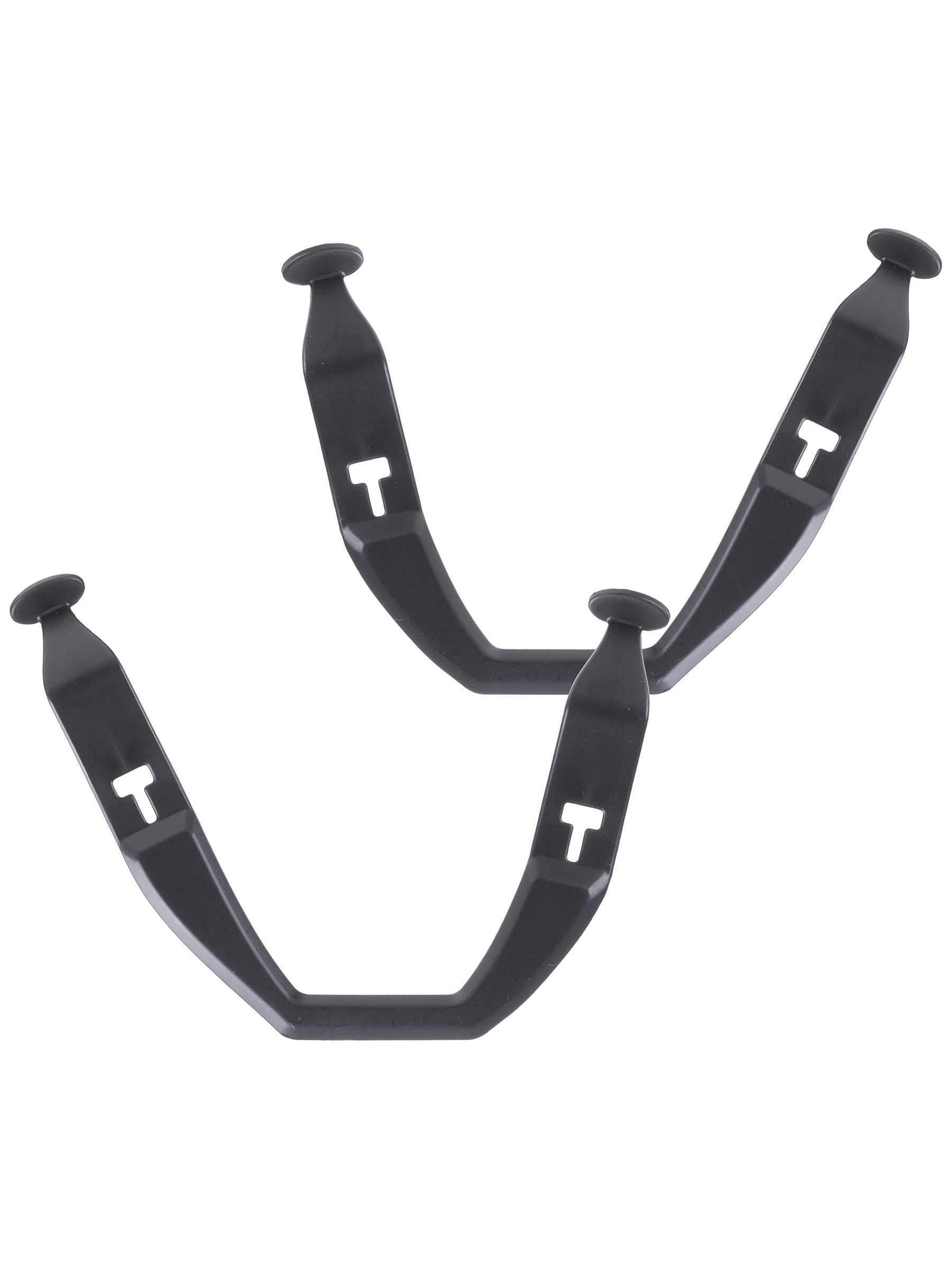 Toygogo Hockey Helmet Chin Strap with Snap Replacement Ear Loops/Ear Slings/Ear Hanger Hockey Helmet Accessories