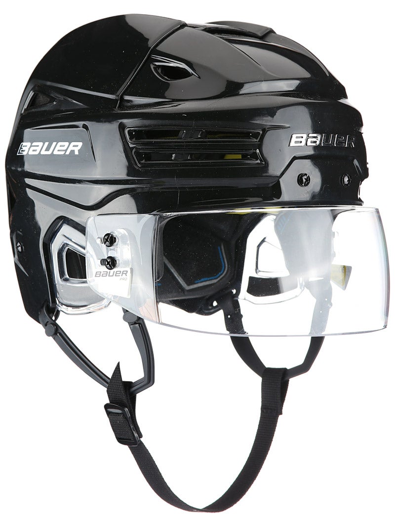 Bauer Euro Pro 1039933 Visor for Ice Hockey Helmet Straight One Size by Bauer Clear 