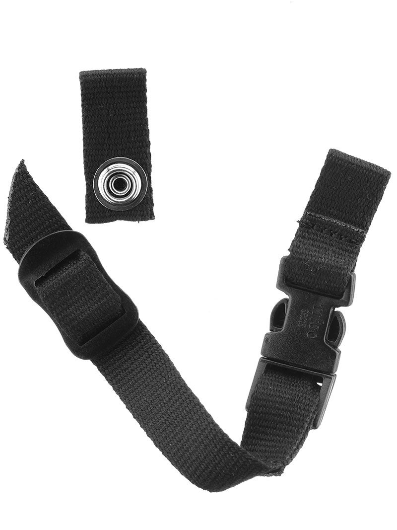 1028478 Black Hockey Chin Strap Bauer Hockey Helmet Sling Style Chin Strap 