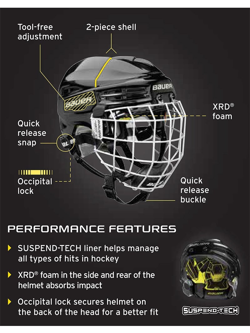 Helmet Chin Strap Two Piece with Quick Relase Ice Hockey Helmet Accessory 
