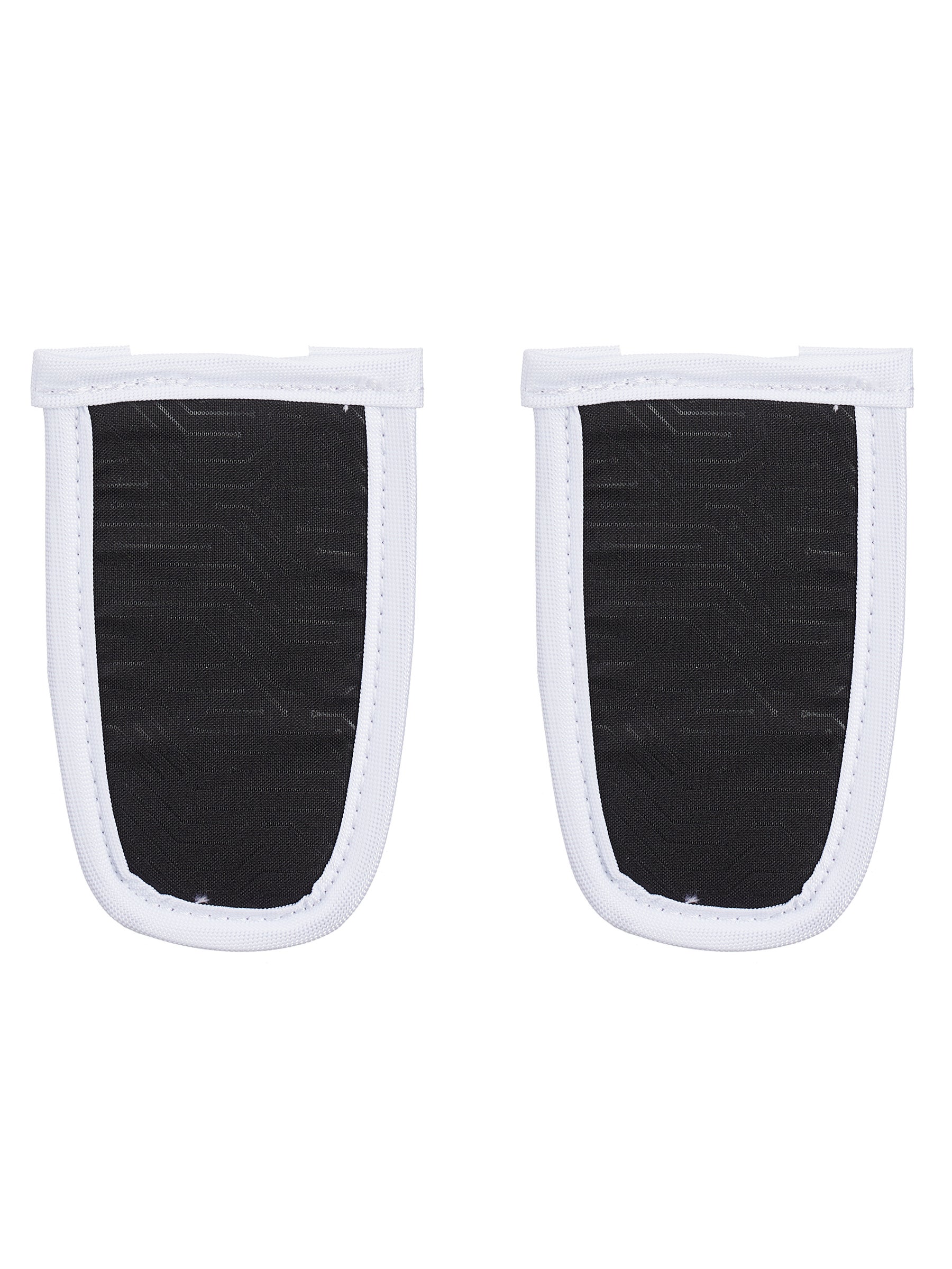 BAHR Toe Elastic Replacement Straps Warrior Hockey Goal Pads Style 2 pack white 