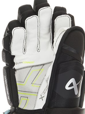 Used Boston University Bauer Vapor 2X Pro Gloves 13 Pro Stock & Game Used  Jersey