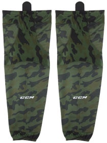 CCM SX8000 Hockey Socks - Green Camo