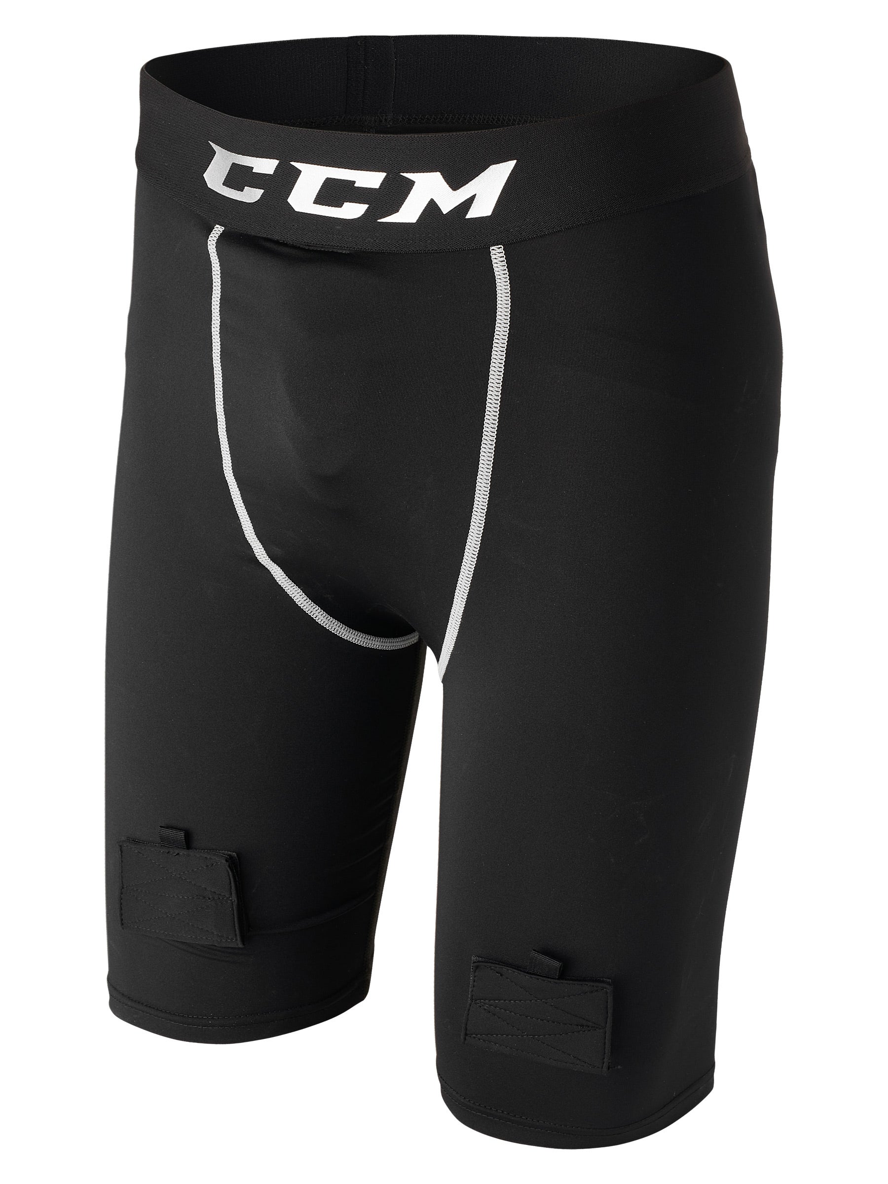 CCM Hockey Compression Jock Pants Ice Roller Inline Cup Garter Pant Junior JR 