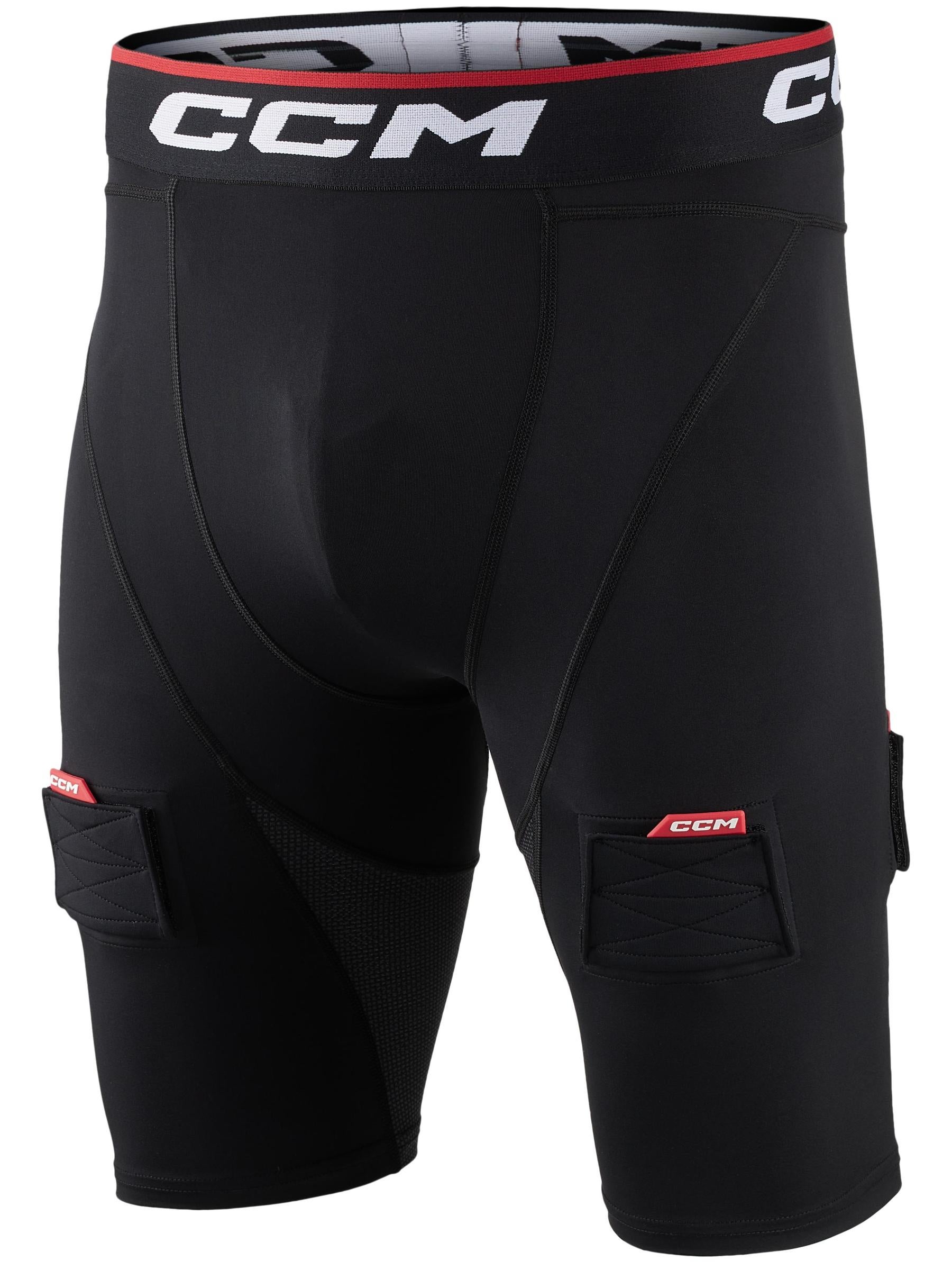 CCM Performance Senior Compression Pants Black Extra Large XL 