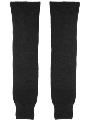 CCM S100P Solid\Knit Hockey Socks - Black