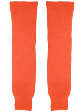 CCM S100P Solid\Knit Hockey Socks - Orange