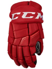 CCM HGQL Pro Stock Hockey Gloves - Red Wings