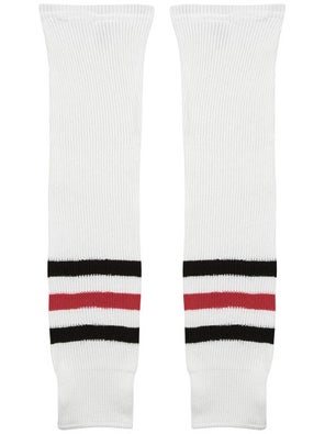 CCM S100P NHL Knit Hockey Socks - Chicago Blackhawks