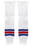 CCM S100P NHL Knit Hockey Socks - New York Rangers