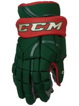CCM HG12XP Pro Gloves Wild Dark Green/Red Senior 14"