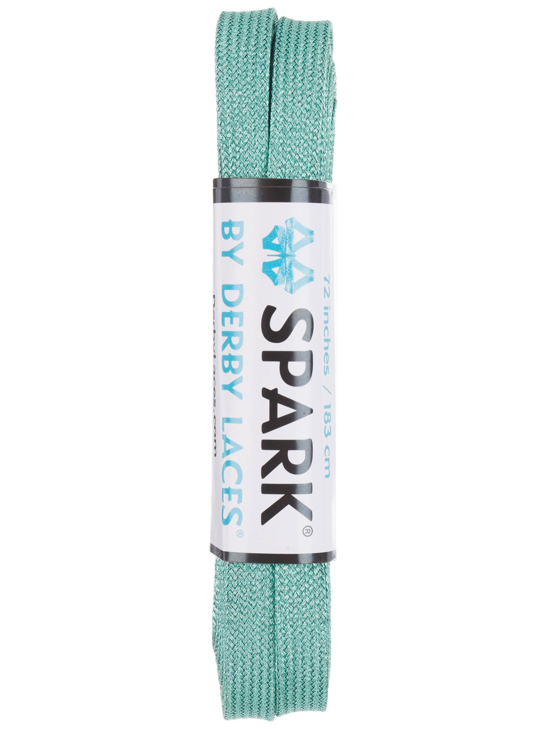Derby Laces Silver 60 Inch Spark Skate Lace for Roller Derby Hockey and Ice Skates and Boots 