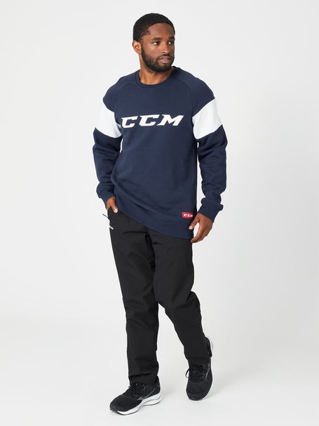 CCM 3 Block Fleece Crew Neck Sweatshirt - Adult