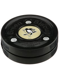 Green Biscuit Puck Pittsburgh Penguins (Black) 