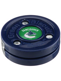 Green Biscuit Puck Vancouver Canucks 