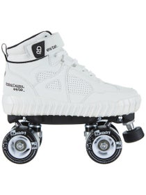 RD Elite Glidr Skates White/Black  4.0