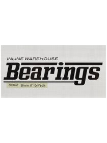 Inline Warehouse Ceramic Bearings 16pk