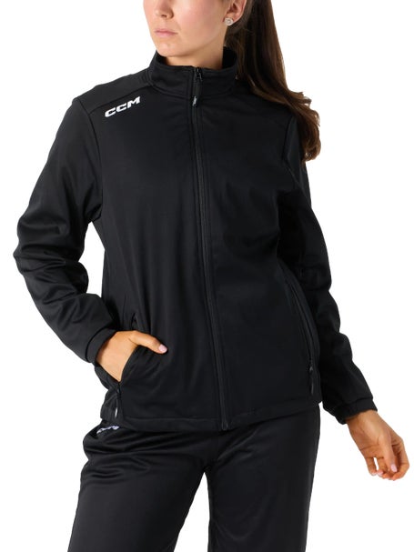 CCM Lightweight Rink Suit Jacket – Black – Senior/Adult – Hockey Outerwear J5314