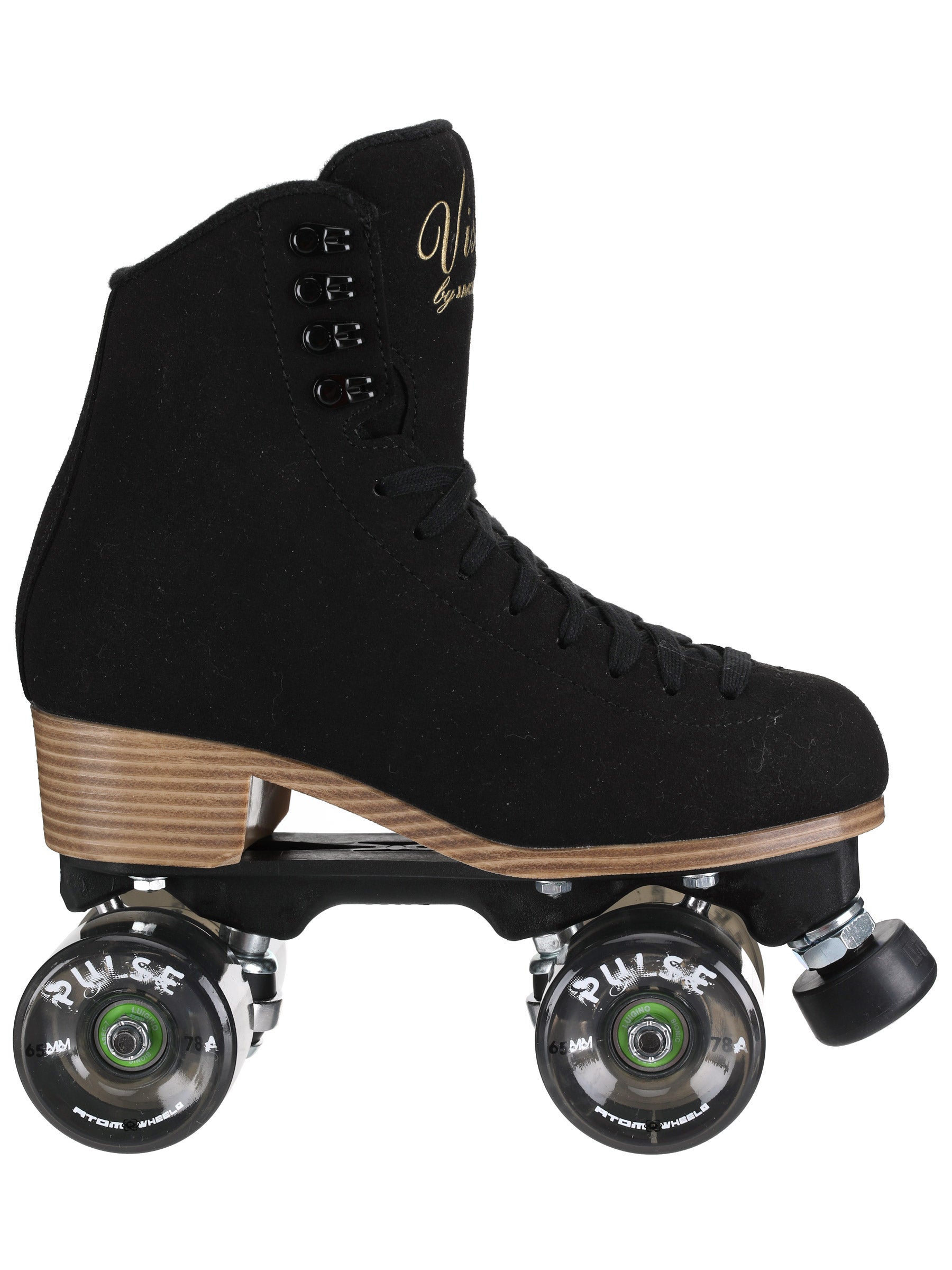 Details about   Jackson High Top Vista Viper Black Suede-Like Women's Size 7 Roller  Skates New 