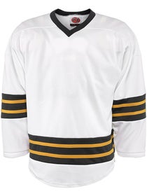 K1 Phoenix Series Hockey Jersey - White/Black/Gold 