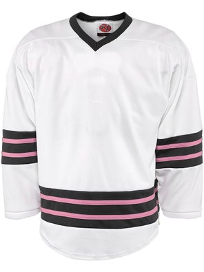 K1 Phoenix Series\Hockey Jersey - White/Black/Pink 