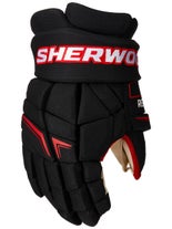 Rekker NHL Team Gloves CHI Black/Red JR 12"