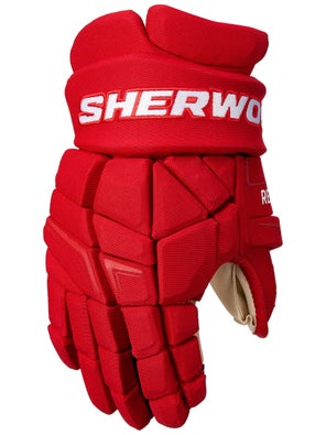 Sherwood Rekker NHL Team Stock\Hockey Gloves-Detroit