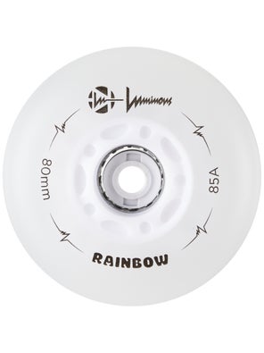 Luminous LED Light Up 76mm\Inline Wheels 4pk