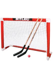 Mylec Deluxe PVC Folding Hockey Goal Set-48"x37"