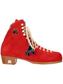 Moxi Lolly Boots Poppy (Red) Size 4
